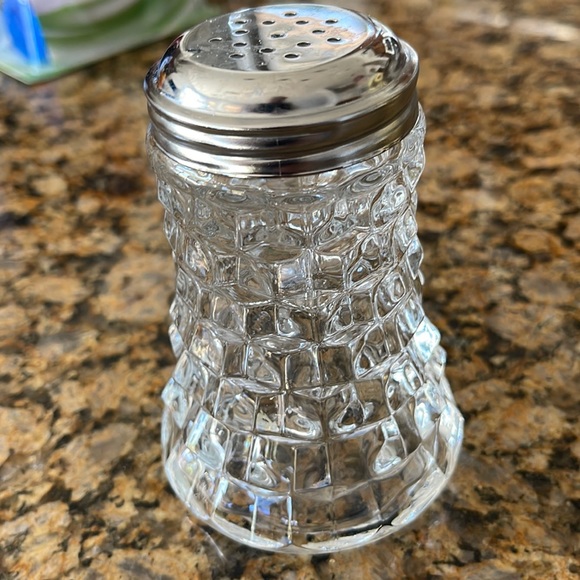 Williams Sonoma Dining Vintage Glass Jar With Holes In Lid Poshmark